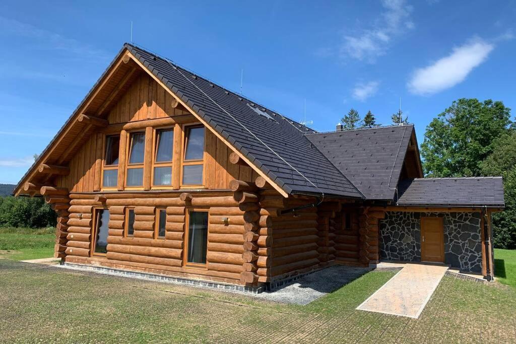 Luxusní srub až 24 lůžek - Sruby-lipno Vila Frymburk Exterior foto