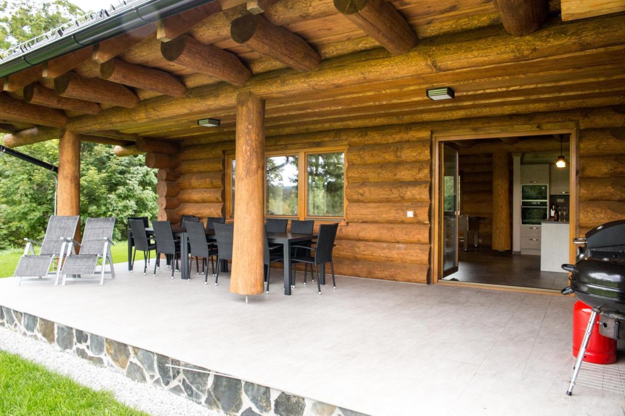Luxusní srub až 24 lůžek - Sruby-lipno Vila Frymburk Exterior foto