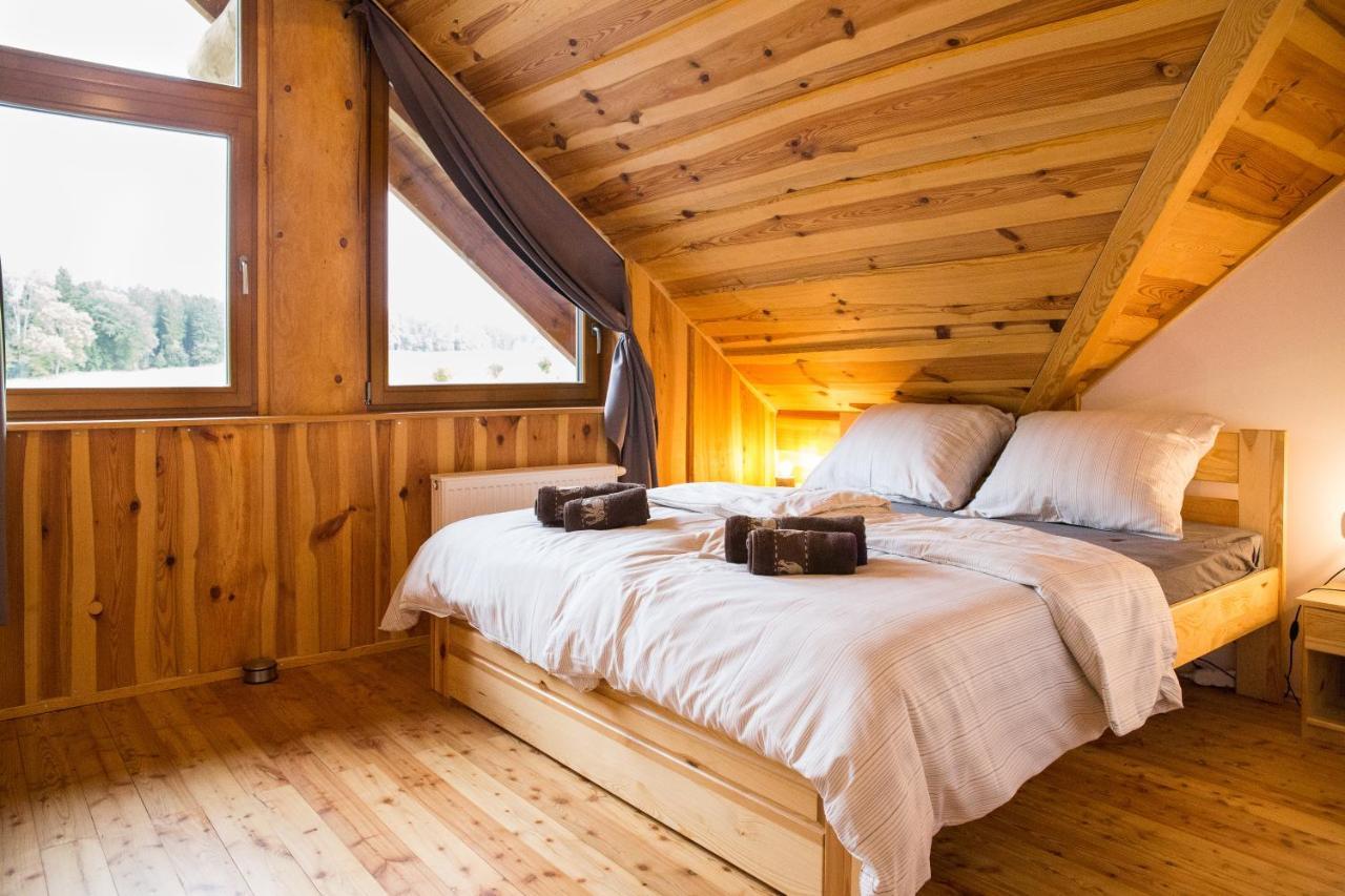 Luxusní srub až 24 lůžek - Sruby-lipno Vila Frymburk Exterior foto