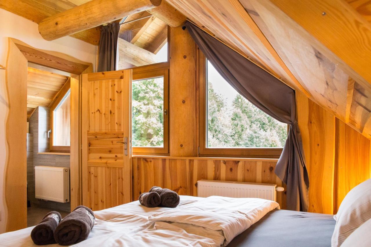 Luxusní srub až 24 lůžek - Sruby-lipno Vila Frymburk Exterior foto