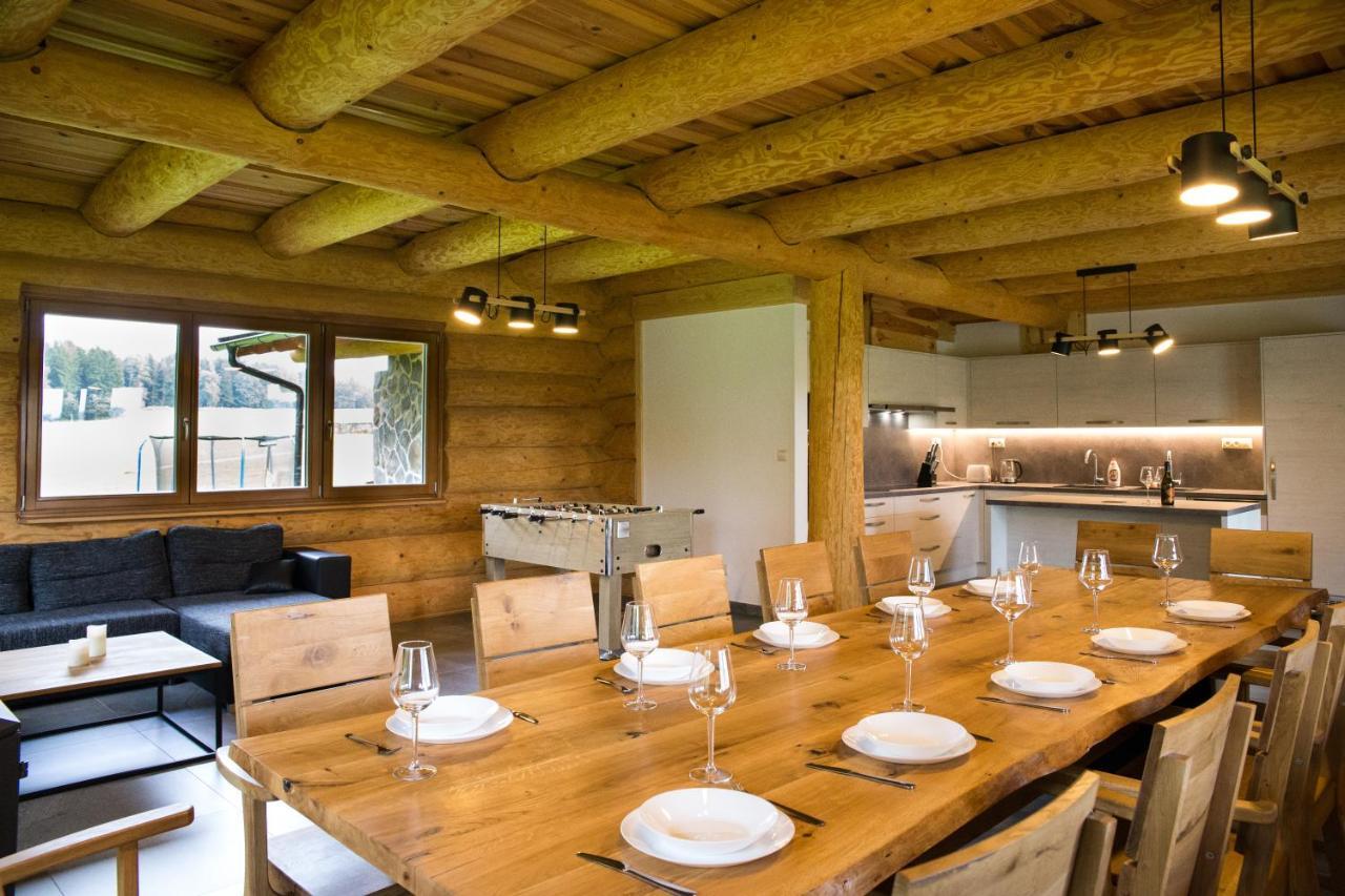 Luxusní srub až 24 lůžek - Sruby-lipno Vila Frymburk Exterior foto